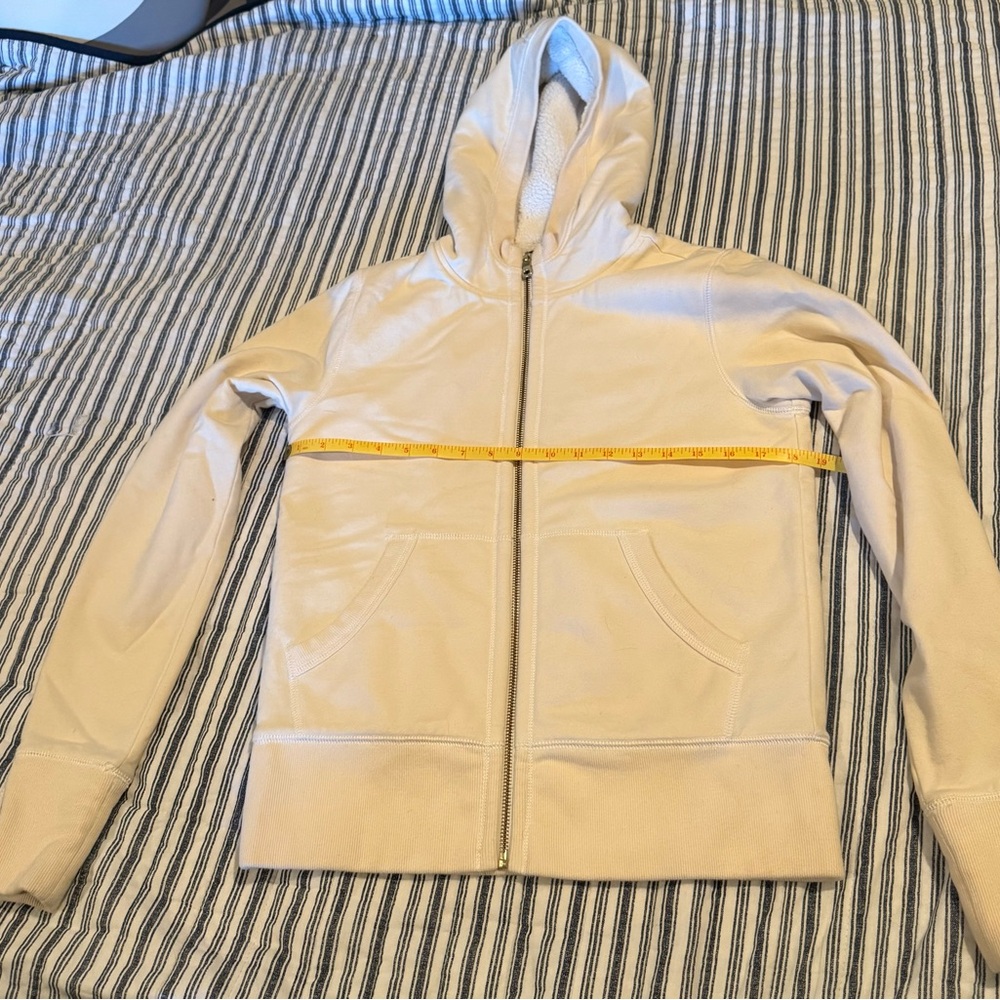 Eddie Bauer Off-White Hooded Jacket